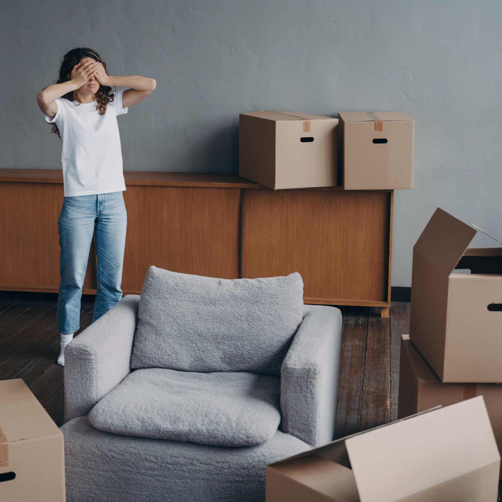 Lutz FL Lady Regretting Not Hiring a Professional Moving Company