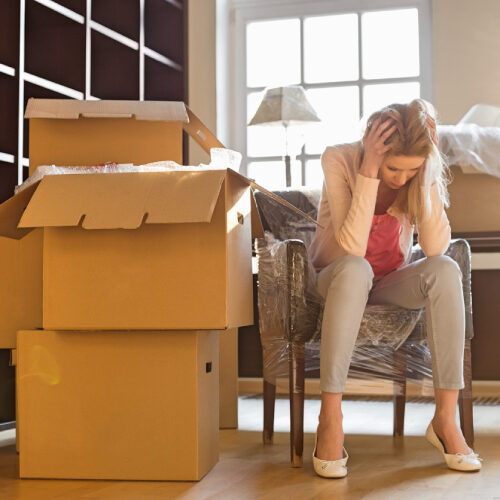 Trinity Lady Stressed Over Moving Thinking of Hiring a Moving Company
