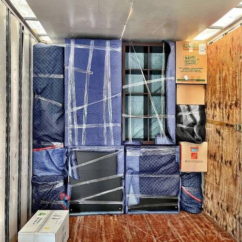 Moving Company in Clearwater Florida Furniture Stuffed Properly in a Moving Company Truck Bound For Clearwater FL