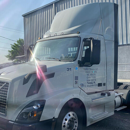 Office and Industrial Moving Company Tampa Florida Truck of Tampa-based Moving Company For Relocating Industrial and Offices
